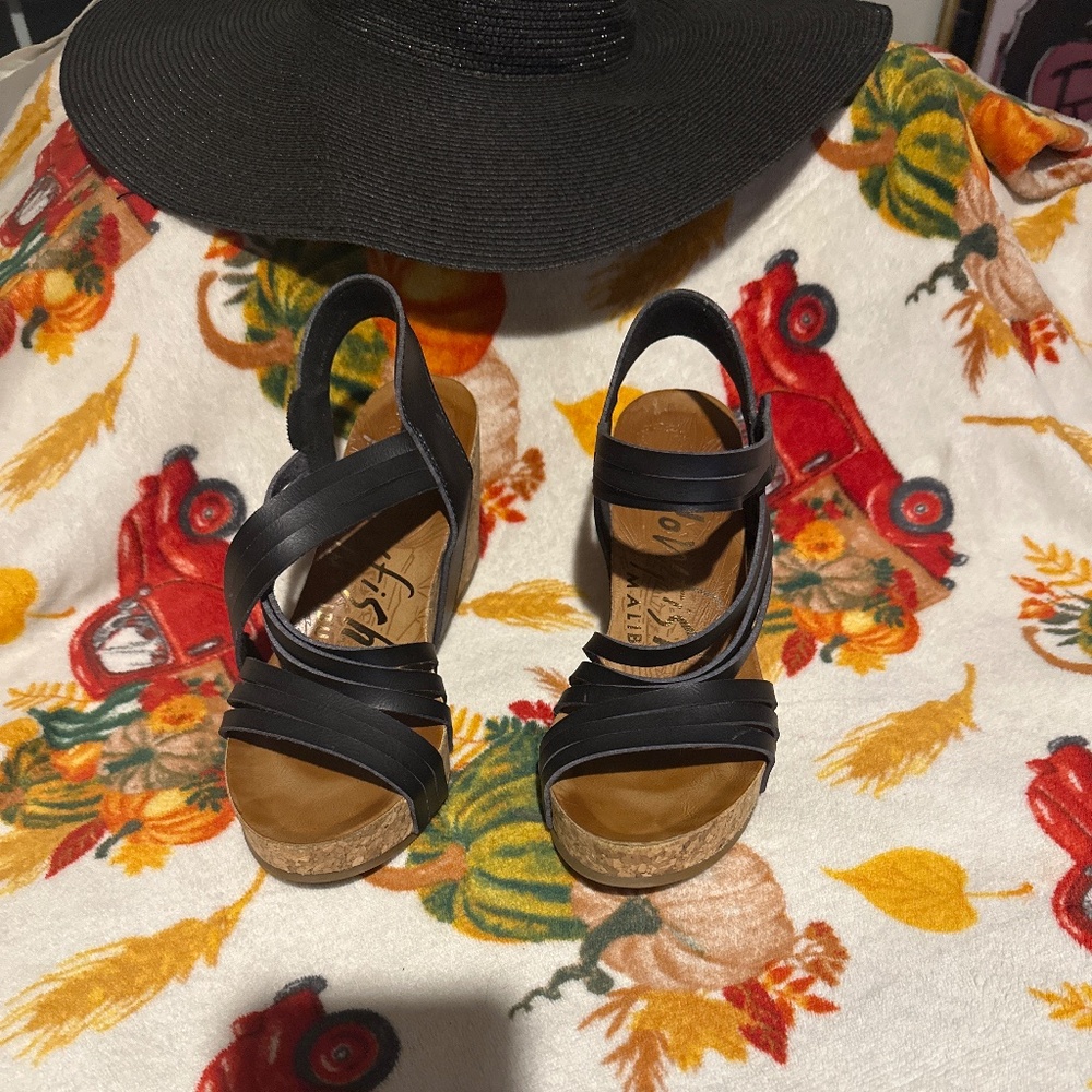 Wedge sandals